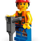 LEGO The Movie Gail The Construction Worker Minifigure Series 71004