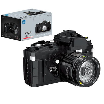 Uvini Building Blocks Camera, DIY STEM Toys, Building Construction Brick Set Best Gift for Adult, Teens, Collectible Model Digital Camera to Build