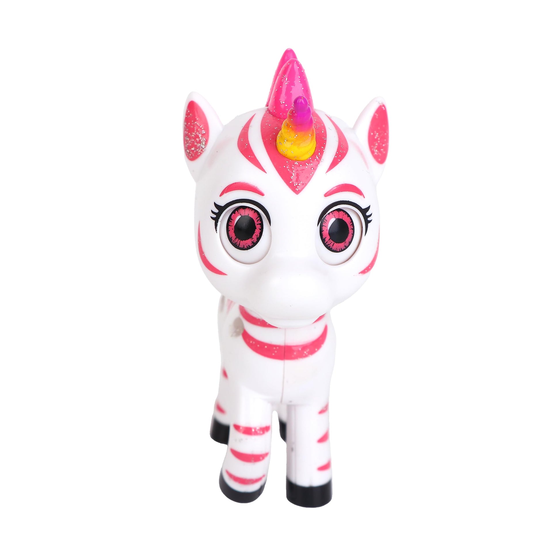 Zoonicorn Emoteez - Aliel Pink Unicorn - Light up Horn Toy Figure
