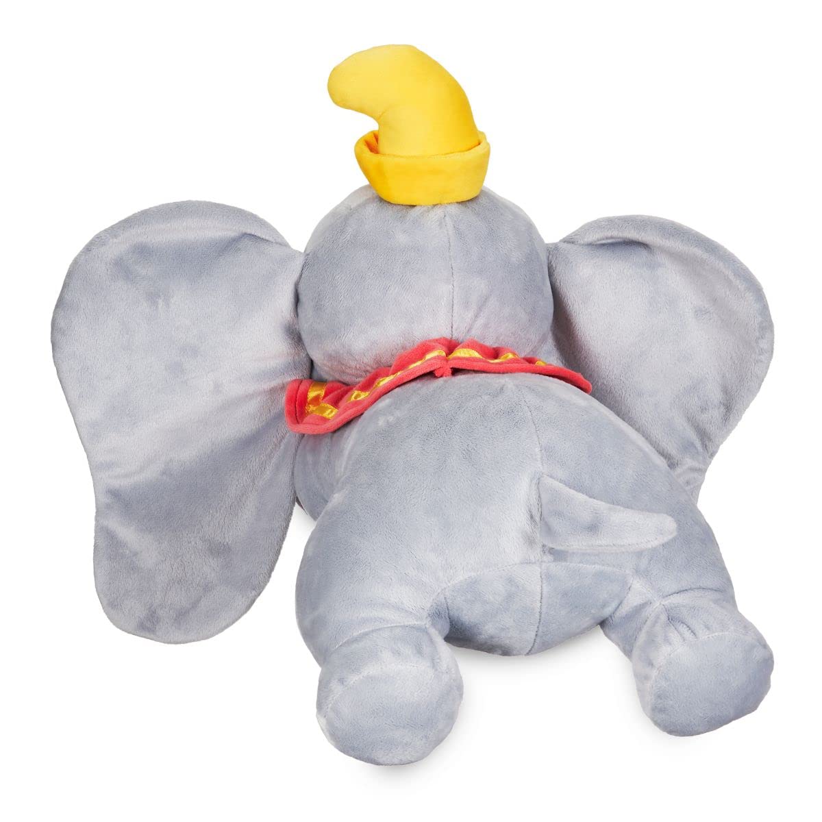 Disney Store Official Dumbo Medium Soft Toy for Kids, Cuddly Character with Fuzzy Texture and Embroidered Details, Floppy Oversized Ears, Disney
