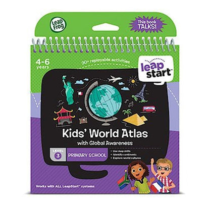 LeapFrog LeapStart Kindergarten Activity Book: Kids' World Atlas and Global Awareness