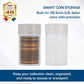 BCW Coin Tubes for Small Dollars - 5ct | Holds "Sacagawea", Presidential, and Susan B. Anthony Small Dollar Coins | Durable Plastic Tube Coin Holders