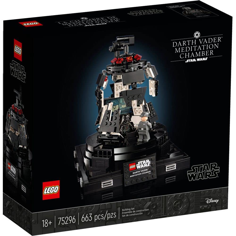 Lego 75296 Star Wars The Meditation Room of Darth VadorTM Collectible Set, Birthday Gift for Adults