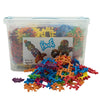 Incredibly Interconnectable Toys That Hinge Toy 252 Piece Master Set, STEM Construction Toy Building Set