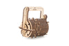 Ugears Combination Lock - DIY 3D Wooden Puzzles for Adults Cryptex - Create Your Own Secret Code - Inspired by The Da Vinci Code DIY Model Kits