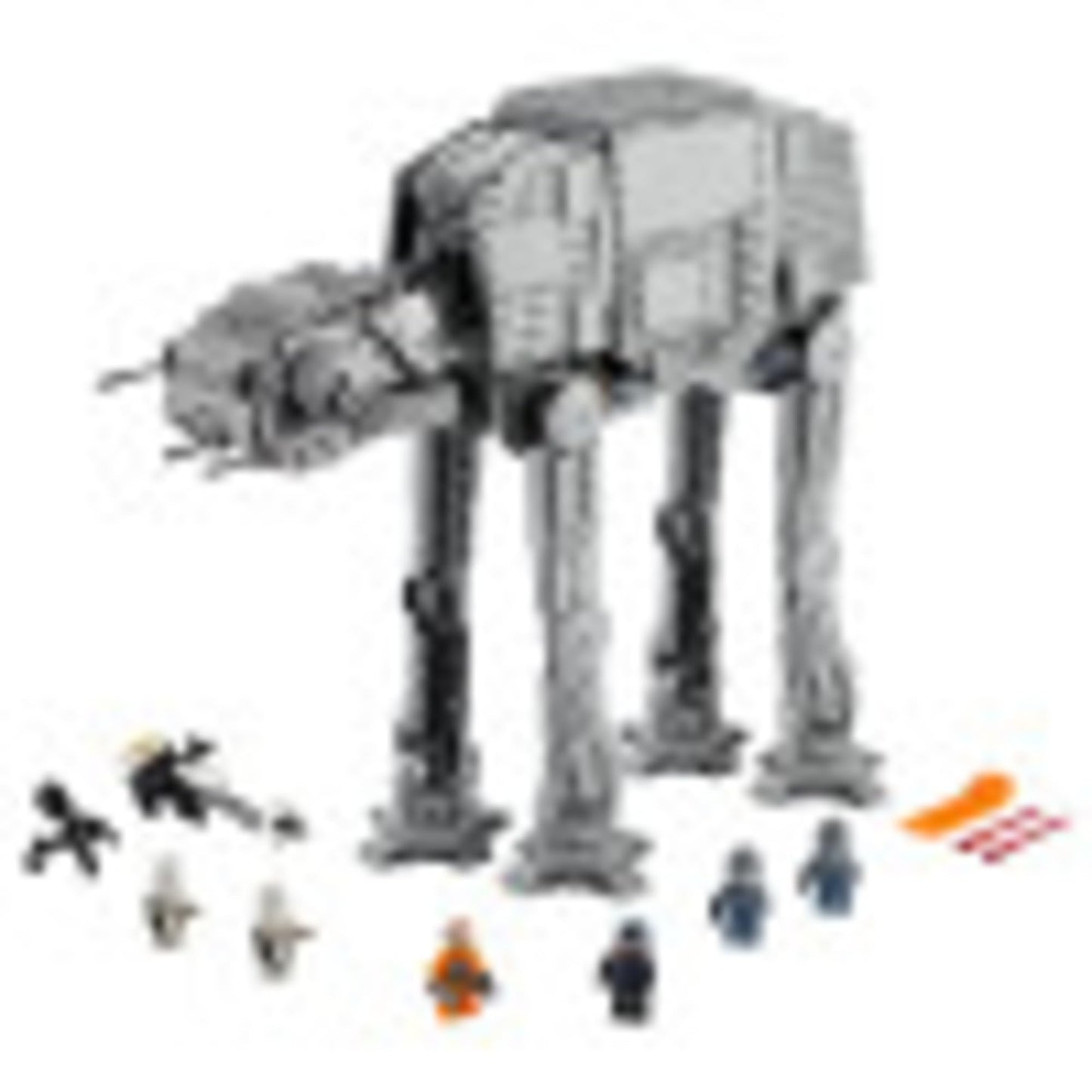 LEGO Star Wars at-at Walker 75288 Building Toy, 40th Anniversary Collectible Figure Set, Room Décor, Gift Idea for Kids, Boys & Girls with 6