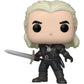 Funko Geralt: P o p ! TV Vinyl Figurine Bundle with 1 Compatible 'ToysDiva' Graphic Protector (1192-57814 - B)