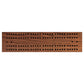 Alex Cramer Double 6 Spinner Dominoes Set with Spinners. Deluxe Dominos Set in American Made Luxury Walnut Case
