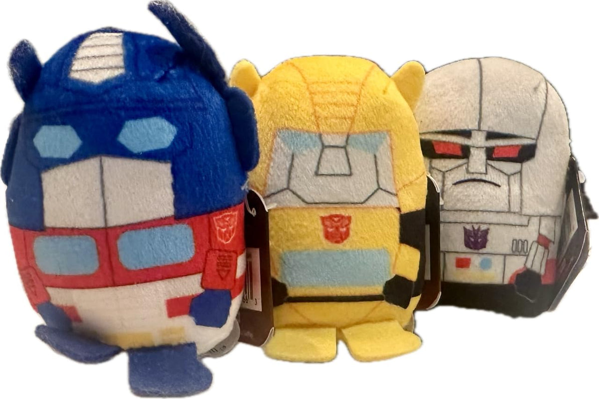 Just Play Transformers Bumblebee 3 inch Plush Toy, Autobot, Collectible, Yellow