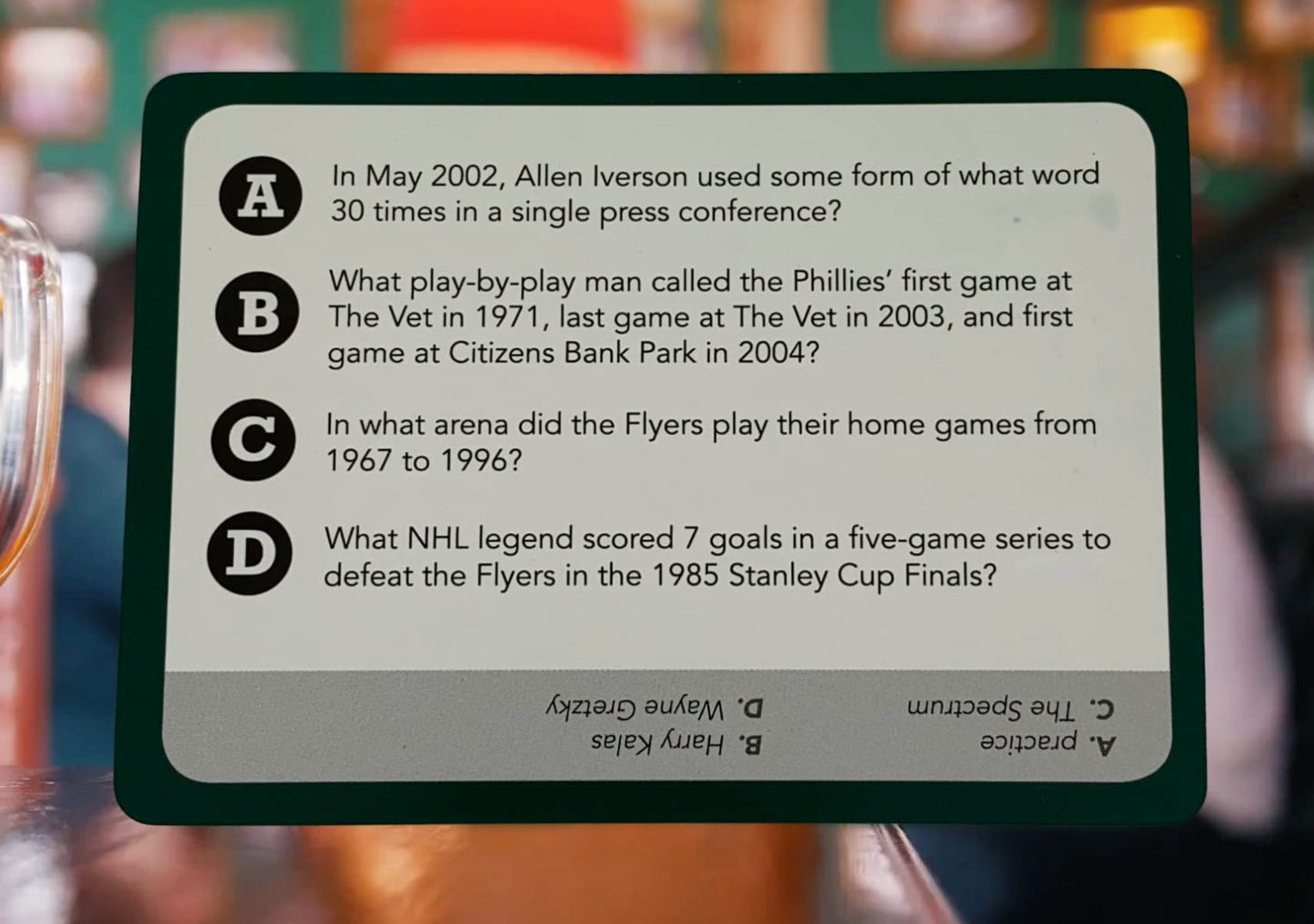 You Gotta Know Philadelphia - Sports Trivia Game