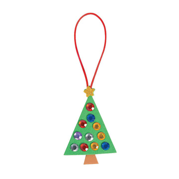 Jewel Christmas Tree ORN Craft Kit -12 - Crafts for Kids and Fun Home Activities