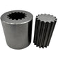 Heavenly Metals 2-Piece Gear Cylinder 3D Puzzle for Adults - Stainless Steel Desk Toy and Fidget, Zero Tolerance Wire EDM Cut Office Gift for Men