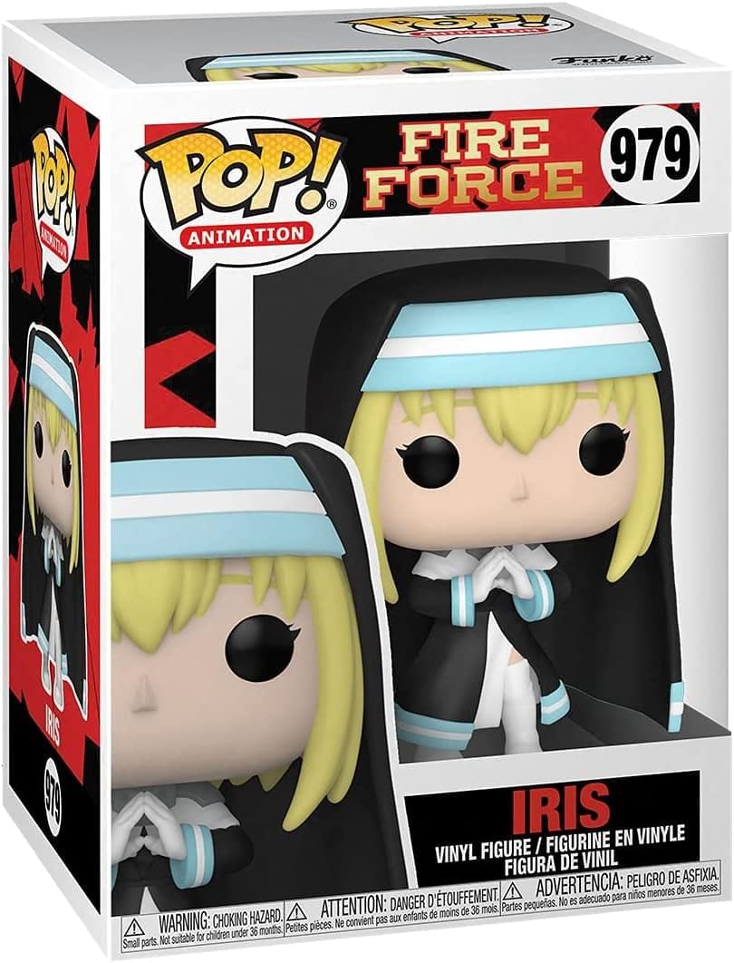 Funko POP Animation: Fire Force - Iris, Multicolor, Standard