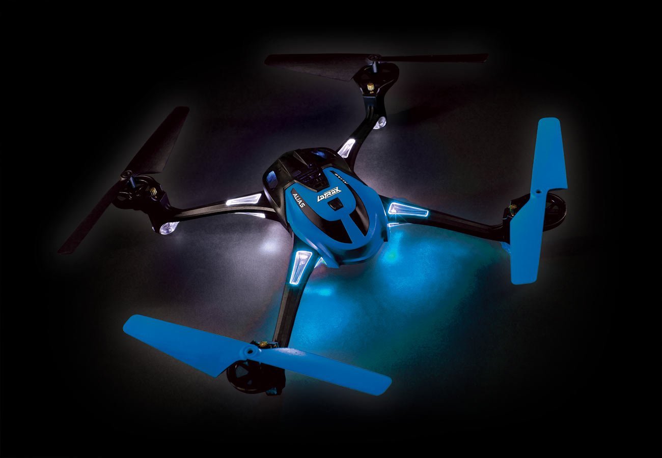Traxxas Alias: Quad Rotor Helicopter, Blue