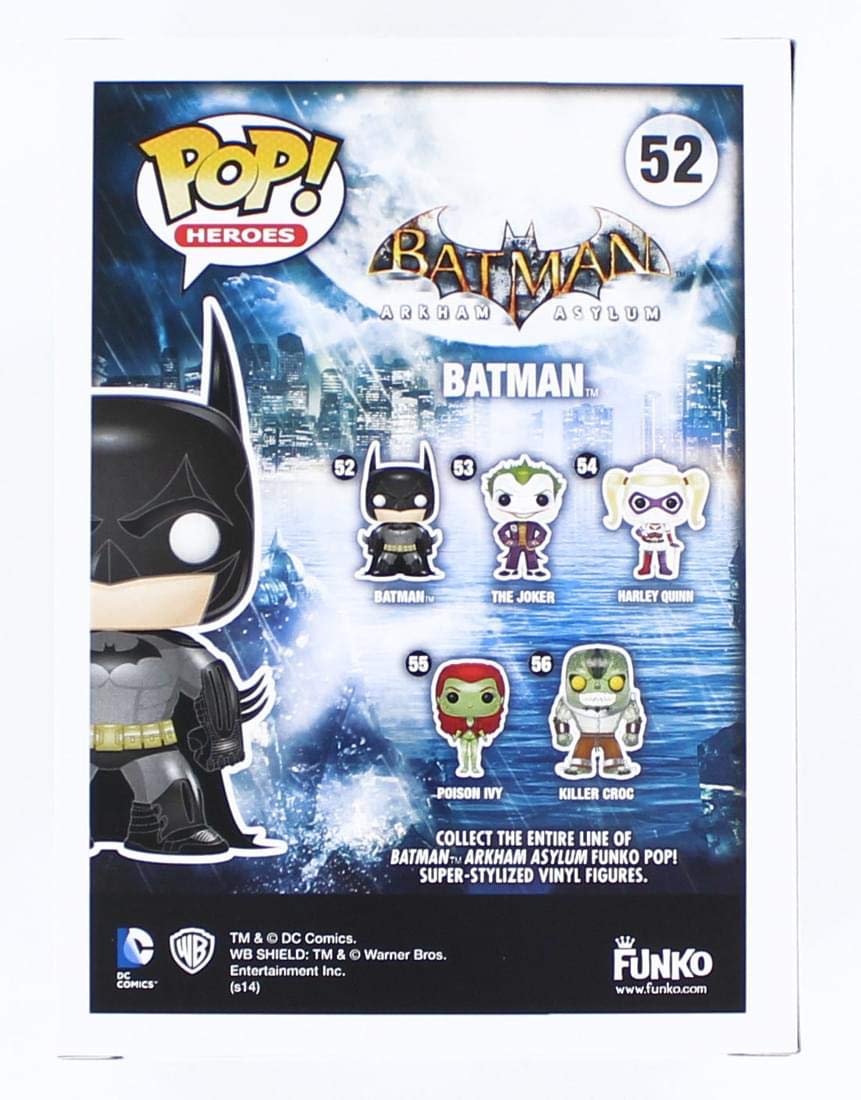 Funko POP Heroes: Arkham Asylum Batman,Multi-Colored