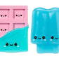 Fluffie Stuffiez Chocolate & Popsicle Minis Collectible Feature Plush - Surprise Reveal Unboxing Soft and Squishy Tactile Play Fidget DIY