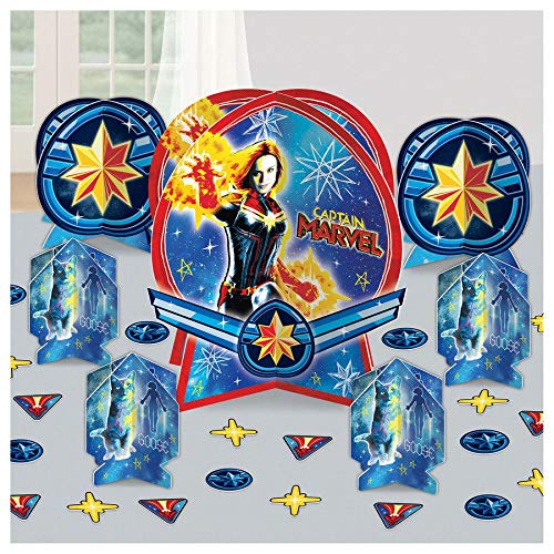 Captain Marvel Table Centerpiece Kit