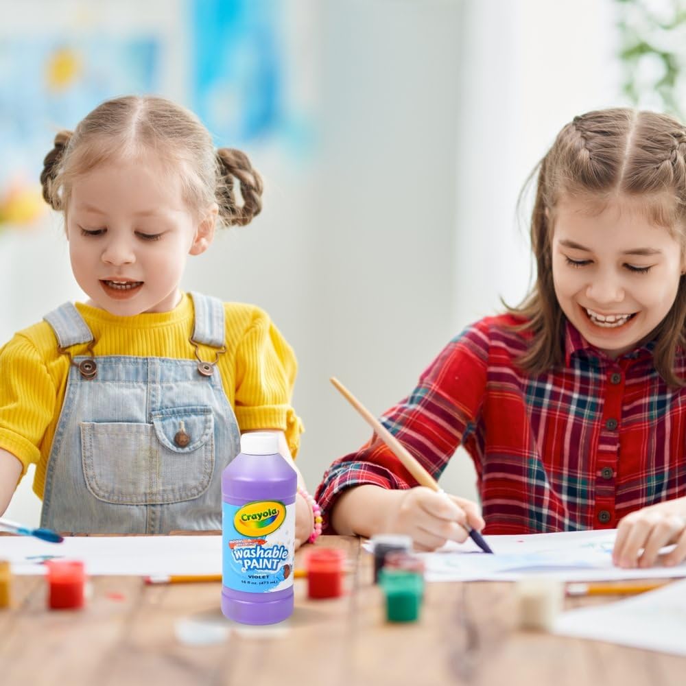 Crayola Washable Paint, Violet, 16oz