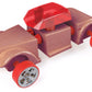 Automoblox Mini HR5 Scorch and SC1 Chaos 2-Pack , Red and Purple , 4.5" x 1.75"