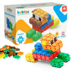 Beblox Building Blocks for Kids - Dog Set - 128-Piece Connecting Tiles - Interlocking Building Blocks for Kids, STEM Toys Kit, Fun & Educational
