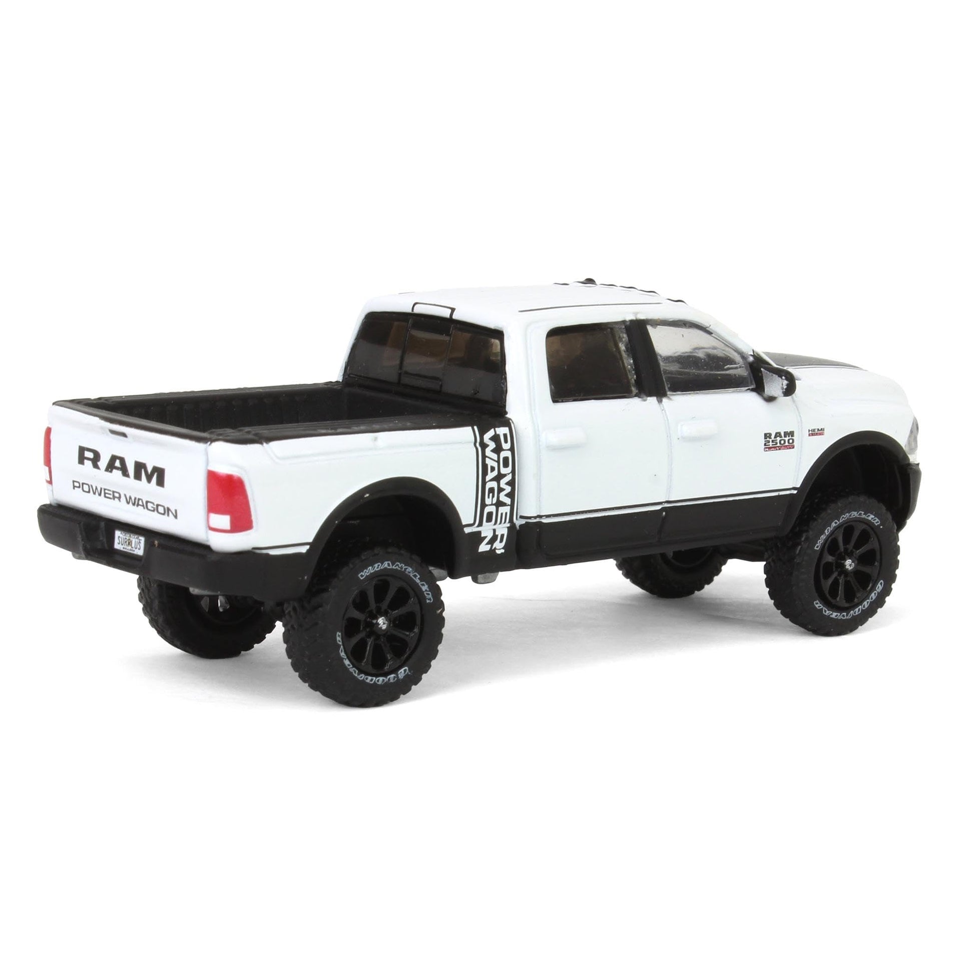 Truck 1/64 Lifted 2017 Ram 2500 Power Wagon Pickup White Exclusive 51582-A