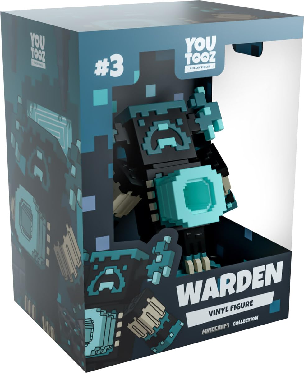 Youtooz Minecraft Warden 4.4" Vinyl Figure, Collectible Warden from Minecraft
