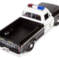 Motormax All Star Toys Exclusive 1979 F-150 California Highway Patrol CHP Police Pickup Truck 1:24 Diecast Law Enforcement Model Car 76987