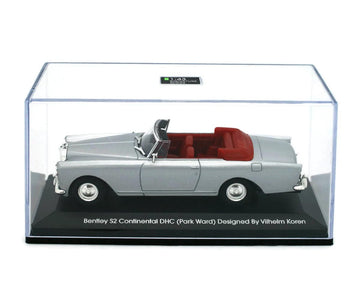 1961 Bentley Continental S2 Park Ward DHC Convertible Silver 1/43 by Road Signature 43214