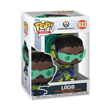 Funko POP! Games: Overwatch 2 - Lúcio - Overwatch - Collectable Vinyl Figure - Gift Idea - Official Merchandise - for Kids & Adults - Video Games Fans