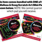 Melissa & Doug Wooden First Bead Maze Classic Toy + Free Scratch Art Mini-Pad Bundle [30427]