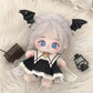 niannyyhouse 20cm Plush Doll Clothes Black Dress Scarf Underpants 8in Doll Accessories