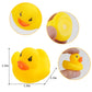 JTTJDB 50 Pcs Mini Rubber Ducks,Float and Squeak Duckies