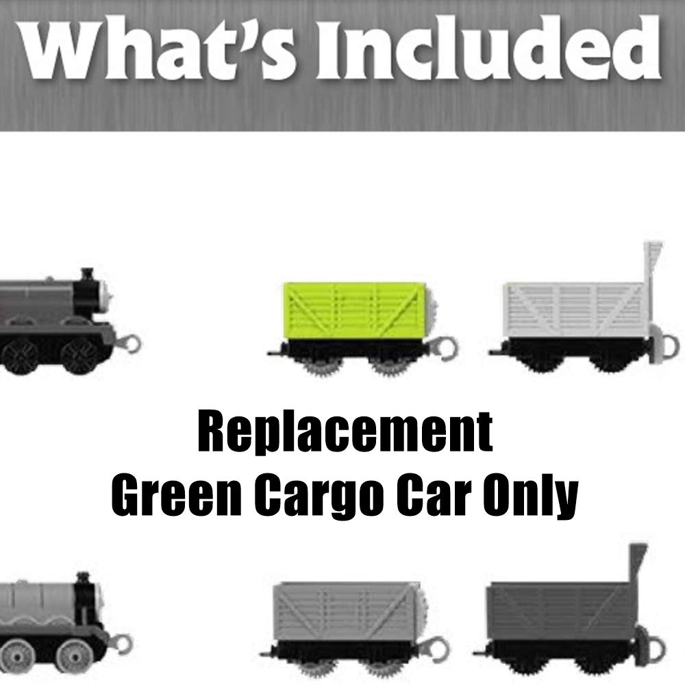 Fisher-Price Replacement Parts for Thomas and Friends Train Set - GRF01 ~ All Around Sodor Deluxe ~ Replacement Green Cargo Car