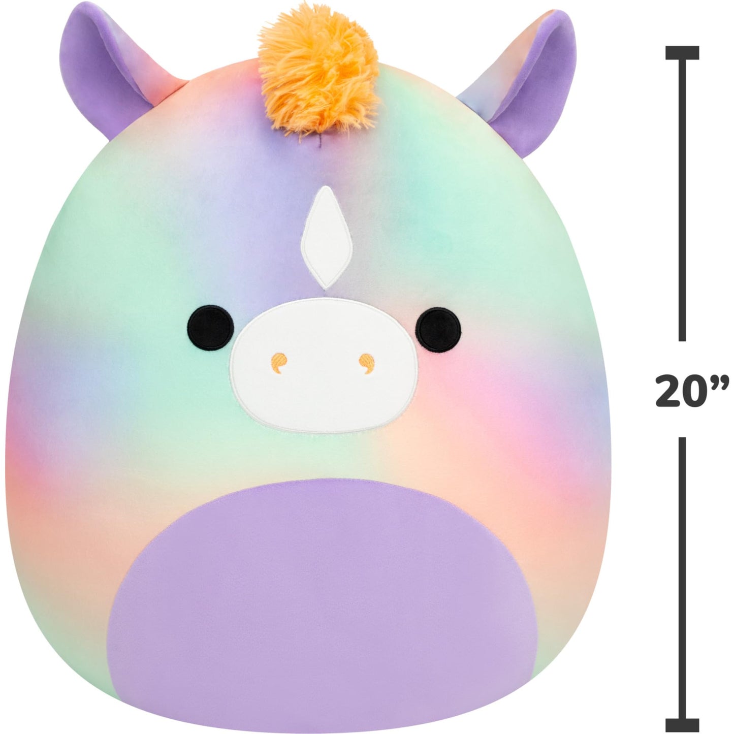 Squishmallows Original 20in Ares The Mystical Rainbow Horse - Official Jazwares Plush (Jumbo)