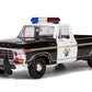Motormax All Star Toys Exclusive 1979 F-150 California Highway Patrol CHP Police Pickup Truck 1:24 Diecast Law Enforcement Model Car 76987