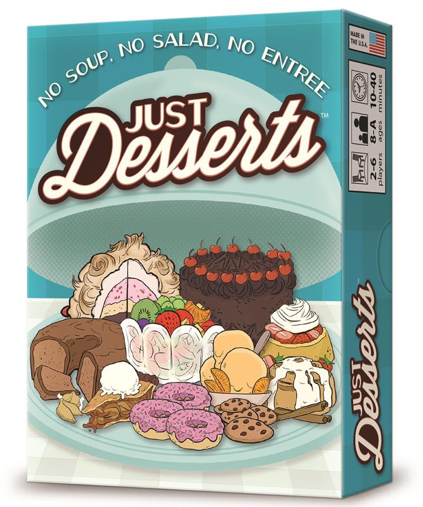 Looney Labs Just Desserts Card Game - Flavorful Expansion and New Characters