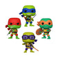 Funko POP! Teenage Mutant Ninja Turtles (TMNT) 4 Pack - Amazon Exclusive
