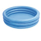 INTEX 59416EP Crystal Blue Inflatable Kiddie Swimming Pool, 45in x 10in