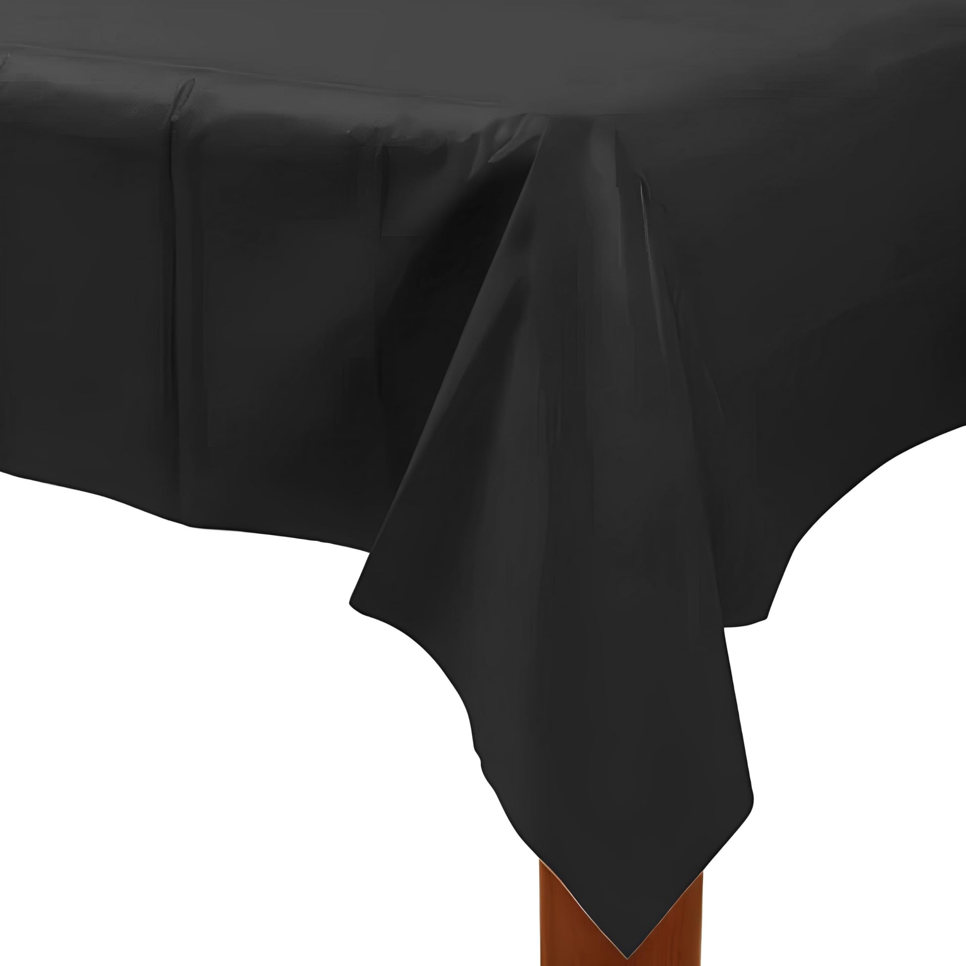 amscan Jumbo Roll party-tablecovers, 40" x 250', Black