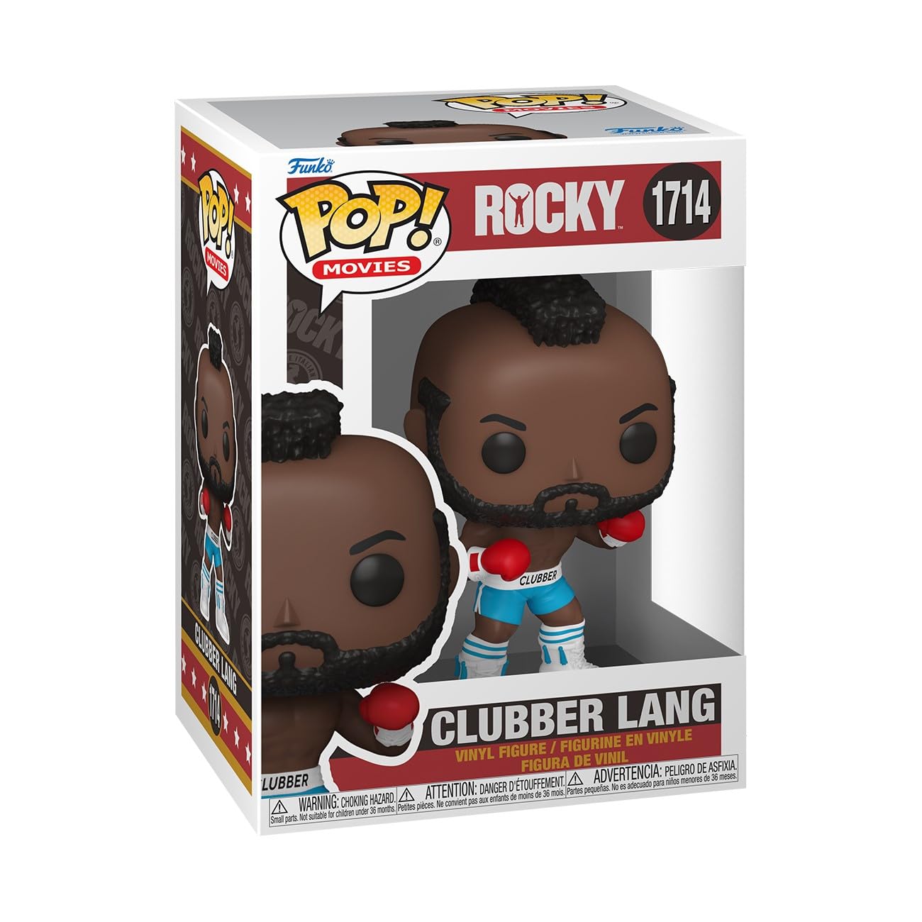 Funko Pop Movies: Rocky - Clubber Lang - Rocky Franchise - Collectable Vinyl Figure - Gift Idea - Official Merchandise - Toys for Kids & Adults
