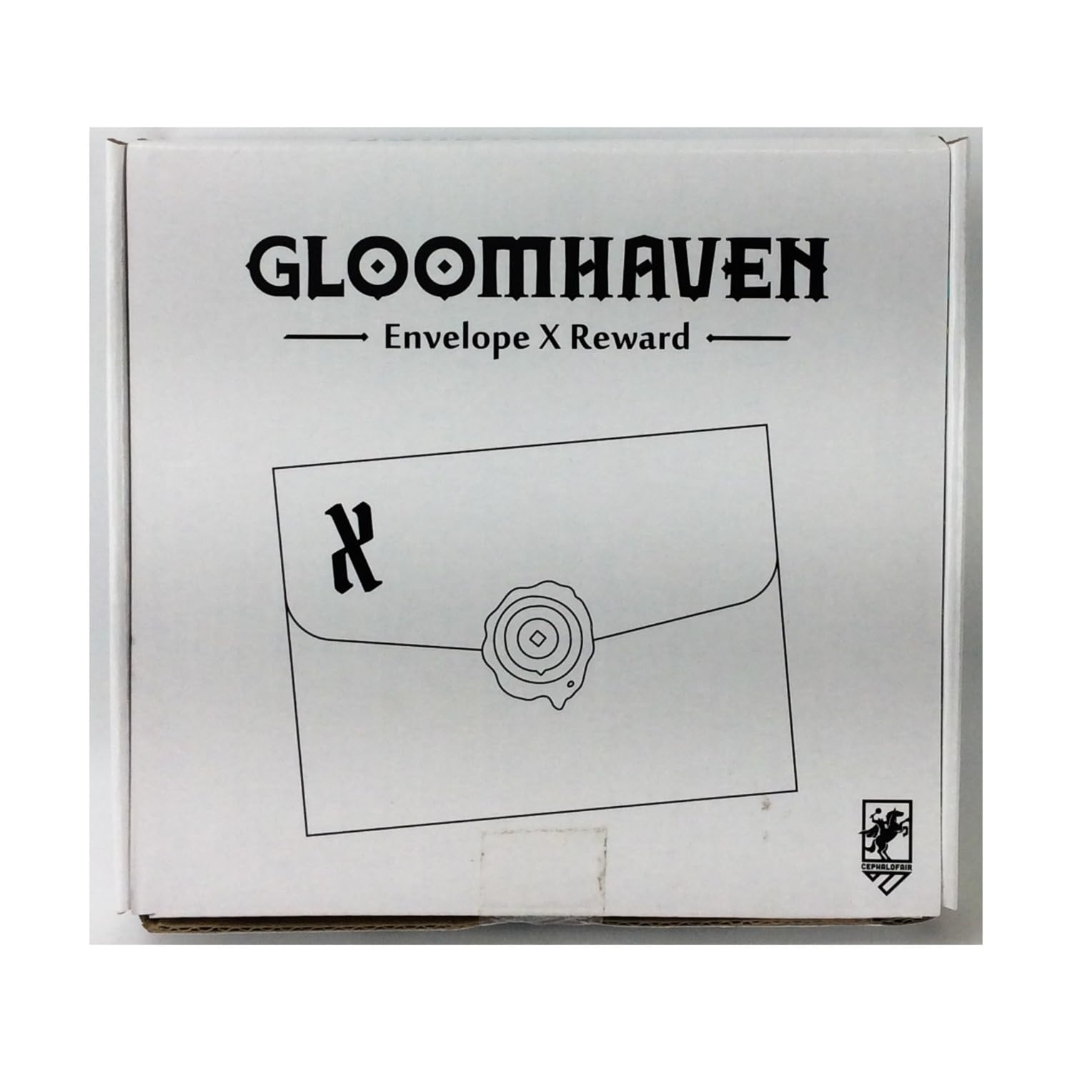Cephalofair Games: Gloomhaven: Envelope X Reward - Non-Descript Product to Use with Gloomhaven Board Game, Expansion Accessory