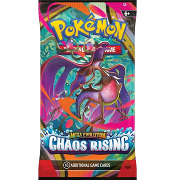 Pokemon TCG: Mega Evolution - Chaos Rising 1 x Booster Pack, Collectible Card Game