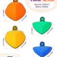 Giggle & Play Stepping Stones For Kids, Set Of 12 Montessori Indoor & Outdoor Sports Balance Stepping Stones, Promotes Coordination, Balance Strength