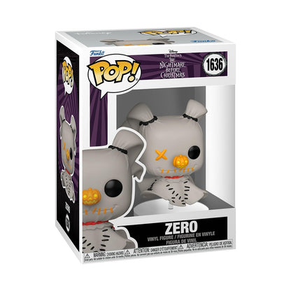 Funko Pop! Disney: Patchwork - Zero - The Nightmare Before Christmas - Collectable Vinyl Figure - Gift Idea - Official Merchandise - Toys for Kids
