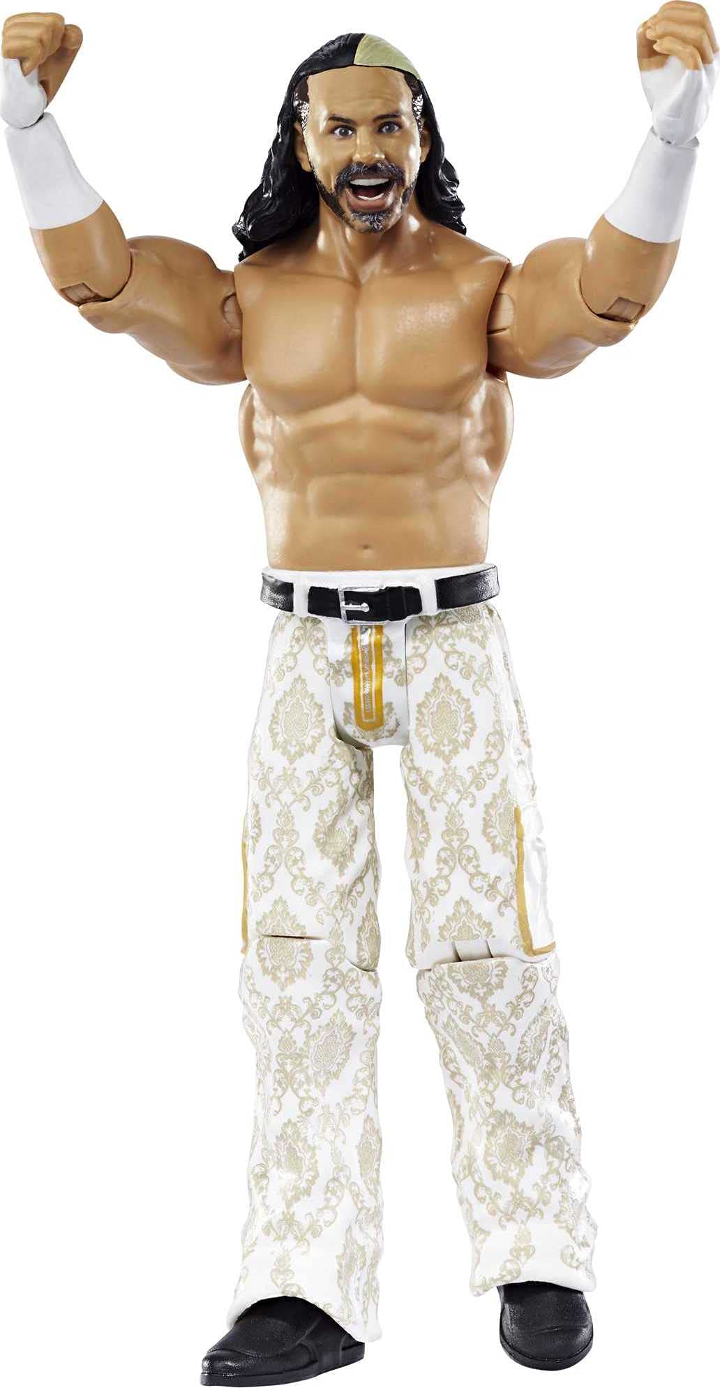 WWE MATTEL WrestleMania 6-inch Figures with Articulation, Detailed Facial Features & Ring Gear