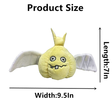 Suyudian 3 PCS PVZ Plant and Zombies Plush Plants Sets 1 2 Stuffed Soft Toys Garlic, Corn, Purple Mushroom, PVZ Figure Doll, Great Gifts for Boys