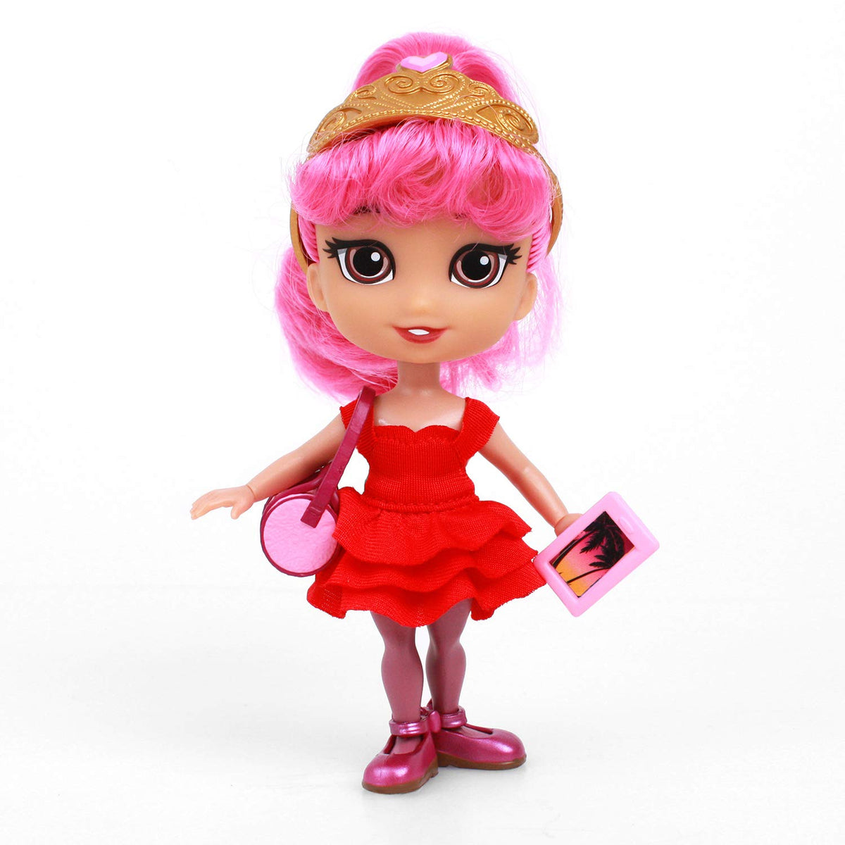 Loyal Subjects - for Keeps - Sophia Girl with Cupcake Keepsake Hot Pink 5" Action Figure (Net)