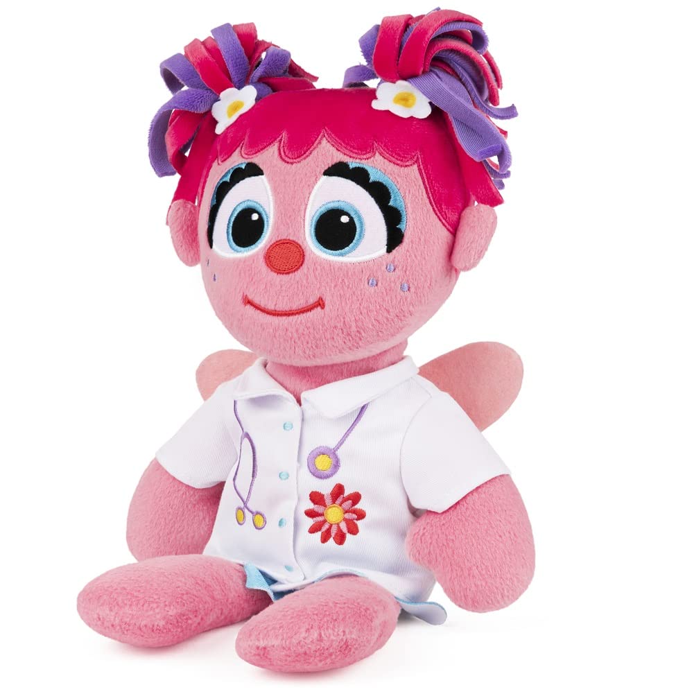 GUND Sesame Street Doctor Abby Cadabby Take Along Buddy 13” Plush; Ages 1+