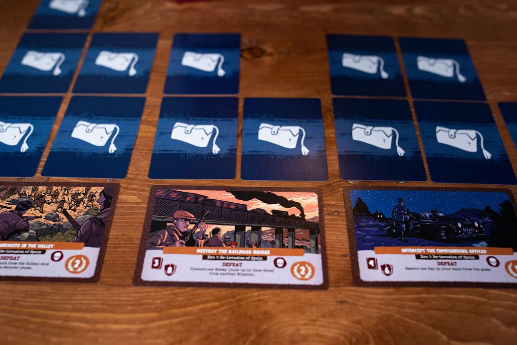 25th Century Games Resist Ages 10+ | Solitaire Strategy Card Game | Spanish Maquis Resistance Game with Tactical Deck Management, Mission-Based