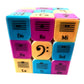Speed Cube 3x3x3 Music Notes Design Magic Cube Puzzle,IQ Games Puzzles Relief Effec Gift Music Lovers Kids Adult Toys,5.6cm/2.2"